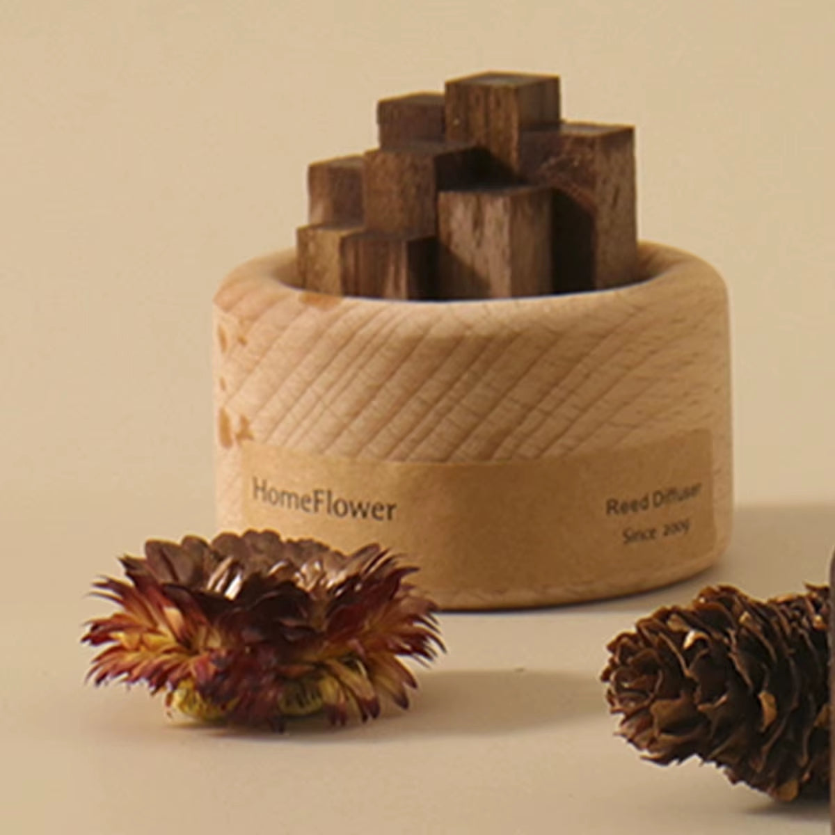 Wooden Essence Diffuser or Silent Scent Block
