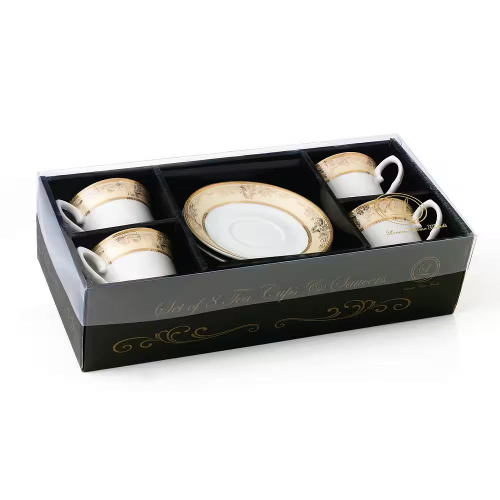 Porcelain Tea Set for Four