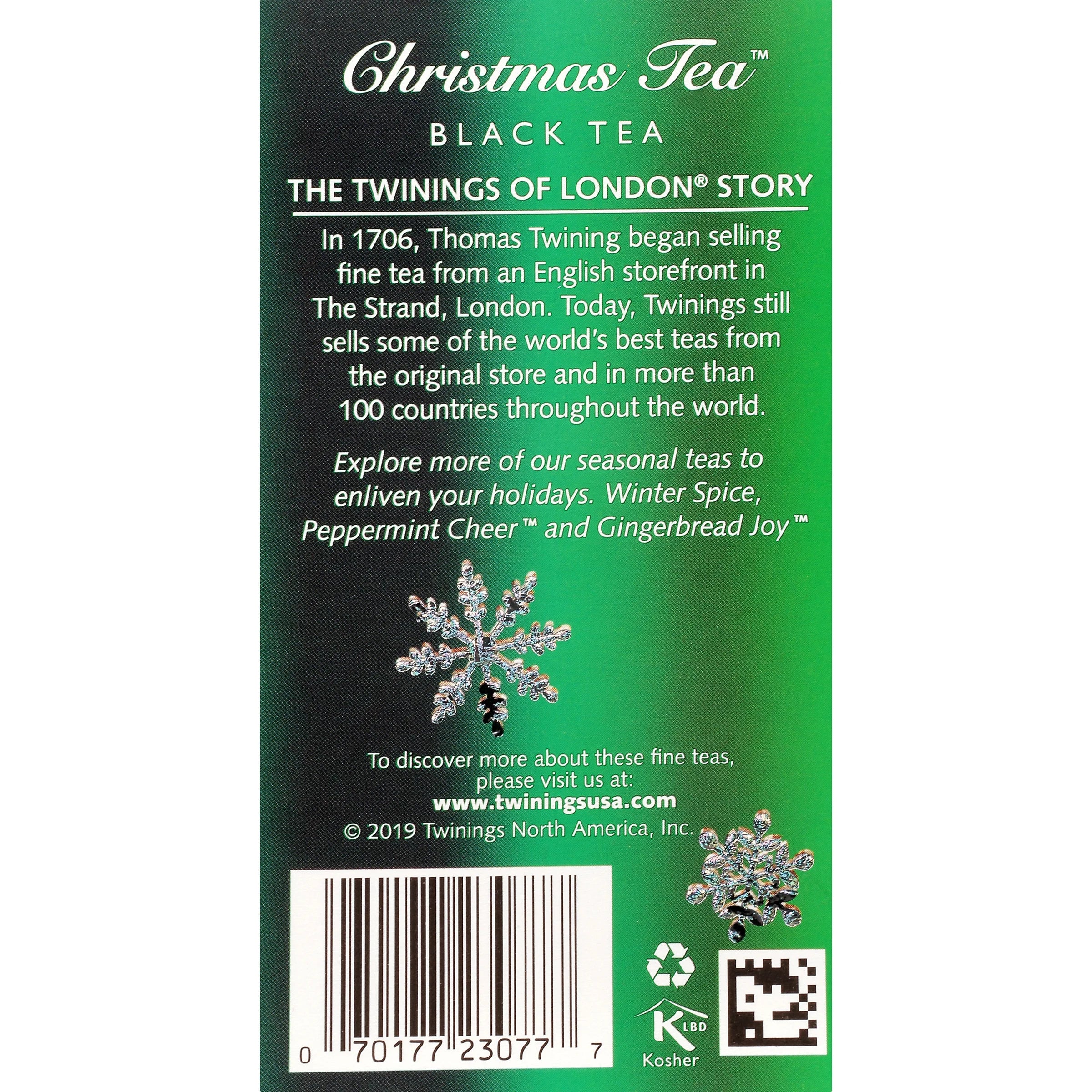 Christmas Tea Cinnamon and Clove