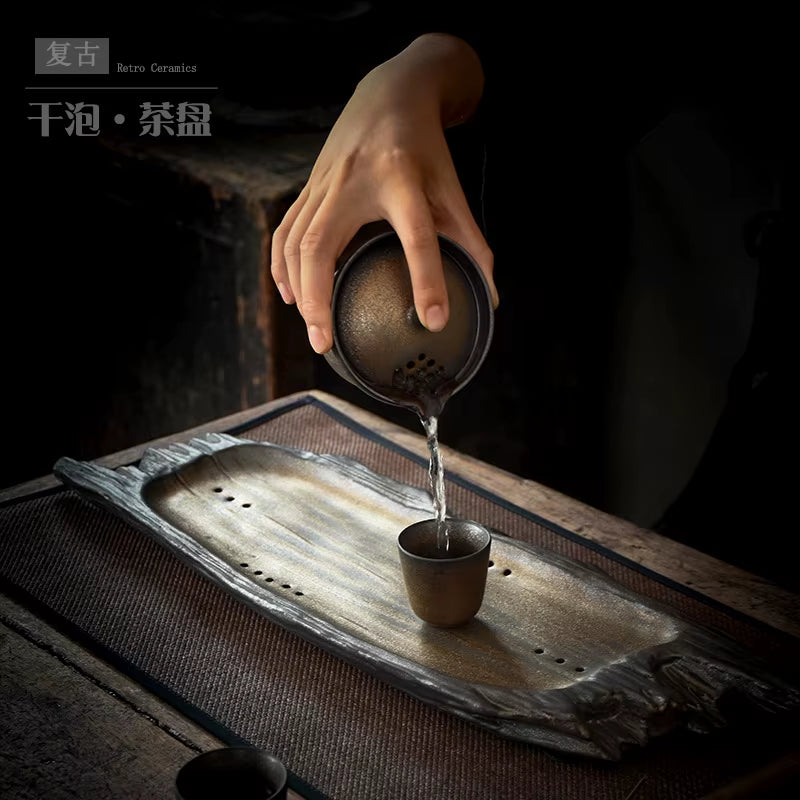 Ceramic Teahouse Tray