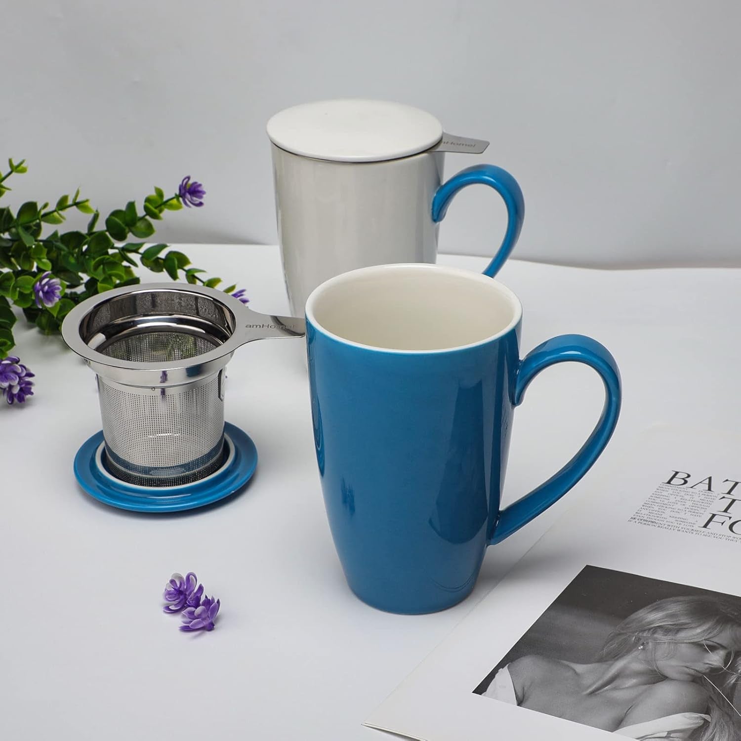 Hearth Mug (Blue and White)