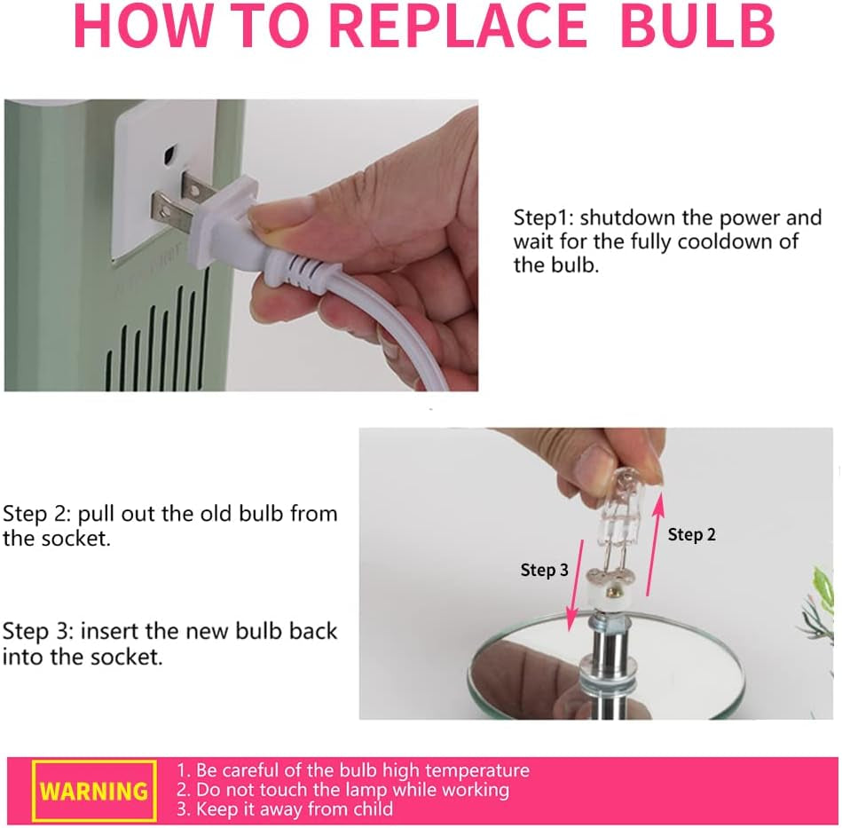 3 in 1 Electric Oil Warmer Scented Warmer Candle Wax Melt Warmer Fragrance Oil Burner(Lw-Purple2)