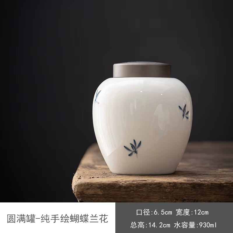 Still Orchid Tea Jar