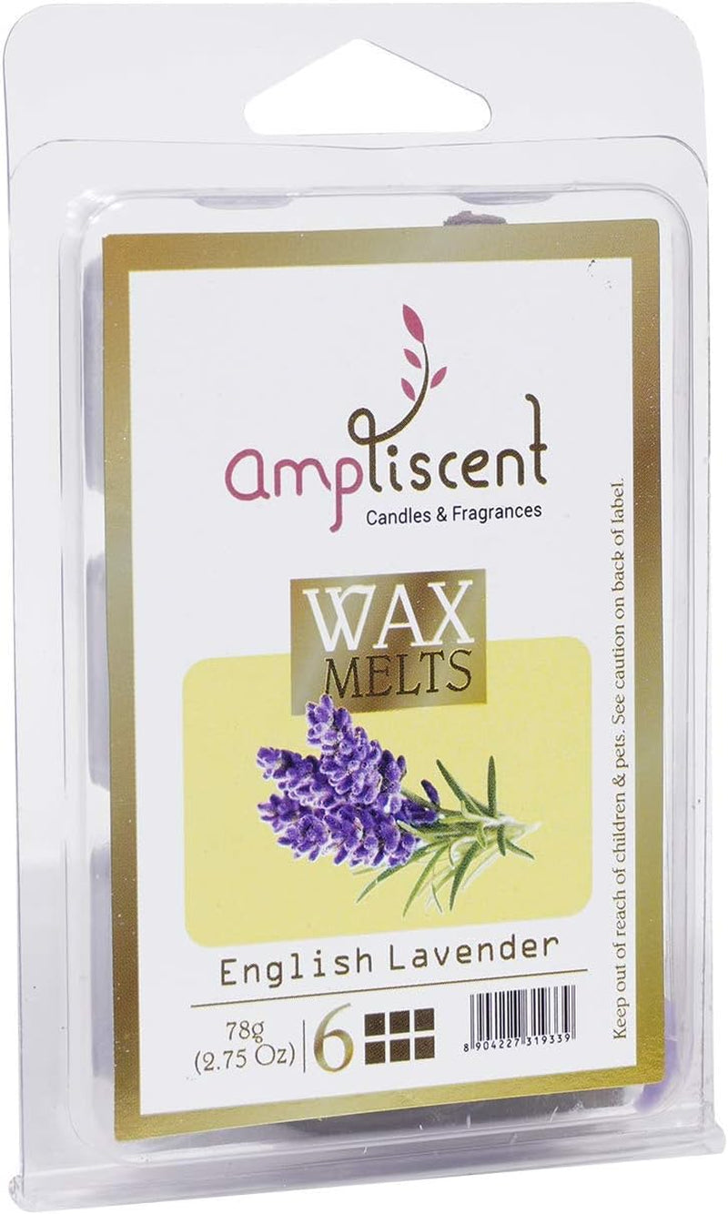 Scented Wax Melts -Wax Cubes Warmer|Candle Wax Air Fresheners|Scented Natural Soy Wax Melt Cubes Aromatherapy, Exotic Jasmine, Lemongrass and English Lavender - Set of 4 (2.5 Oz) Assorted