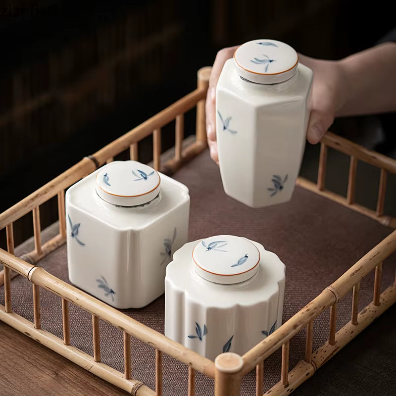 Still Orchid Tea Jar