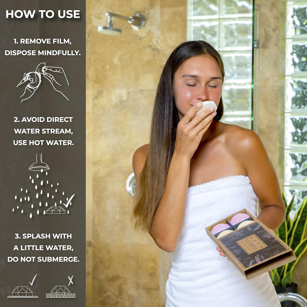 Organic Steam Rituals – Shower Tablets