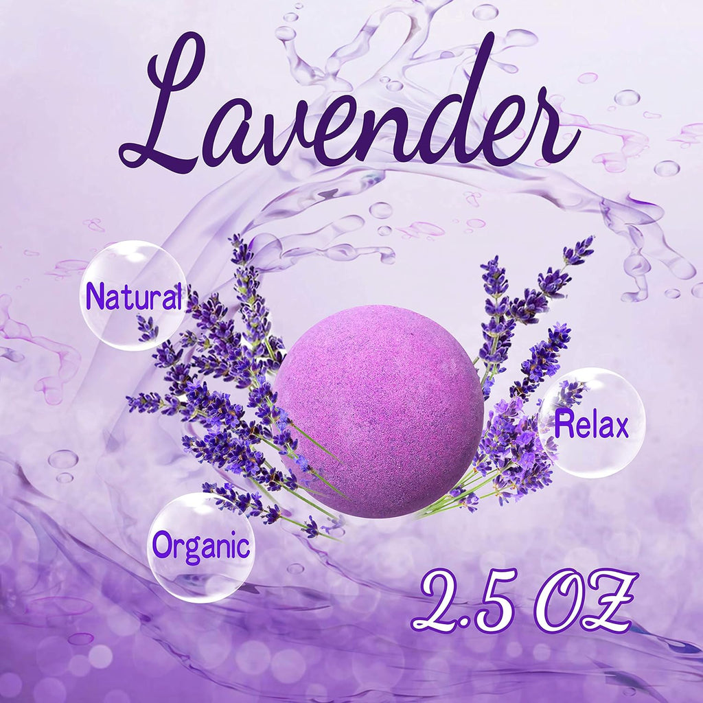 Lavender Calm Bath Bomb Set