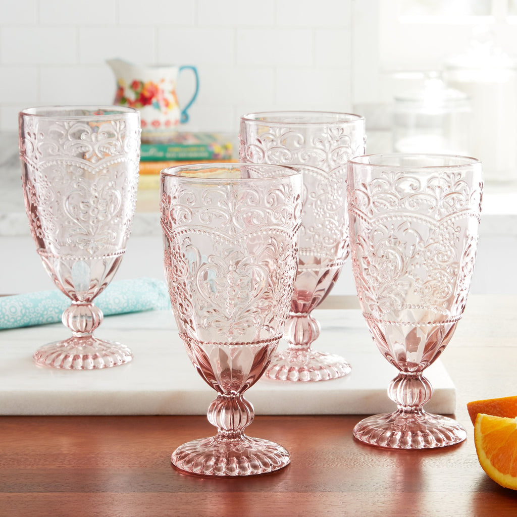 Blush Glass Set