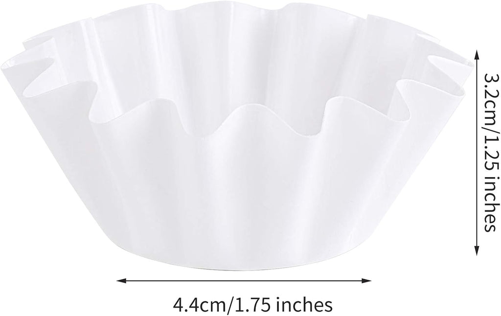 120 Pieces Wax Melt Warmer Liners Leakproof Wax Tray Reusable Wax Liner Candle Popper Liner for Scented Wax, Candle Warmer, Plug in Warmers, White