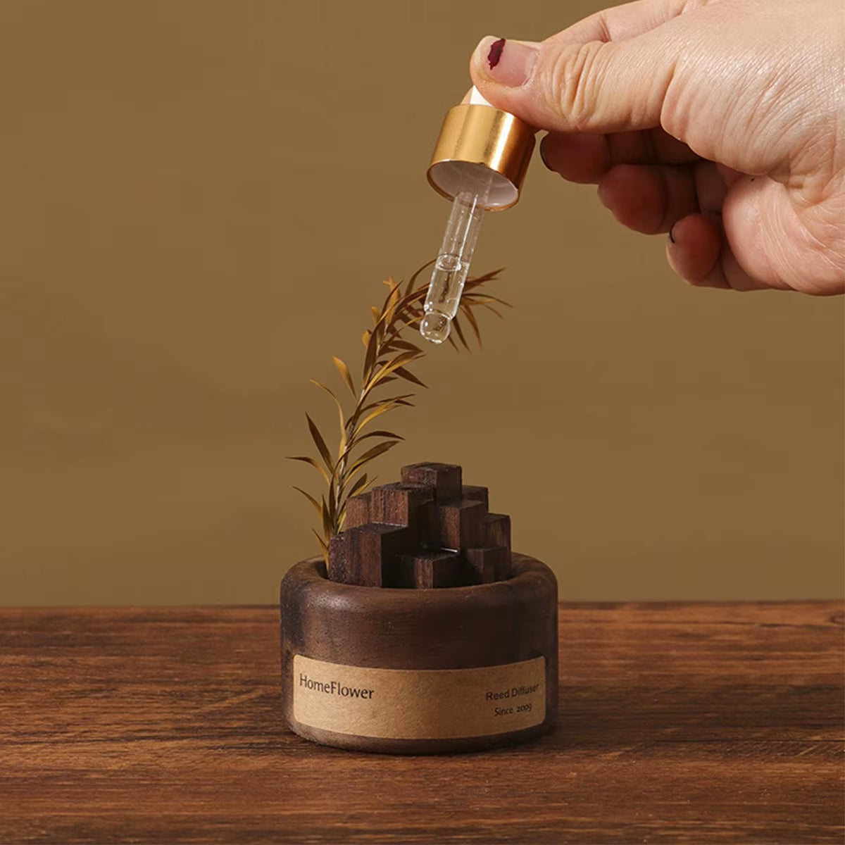 Wooden Essence Diffuser or Silent Scent Block