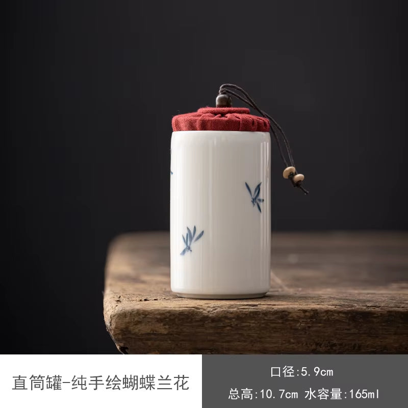 Still Orchid Tea Jar