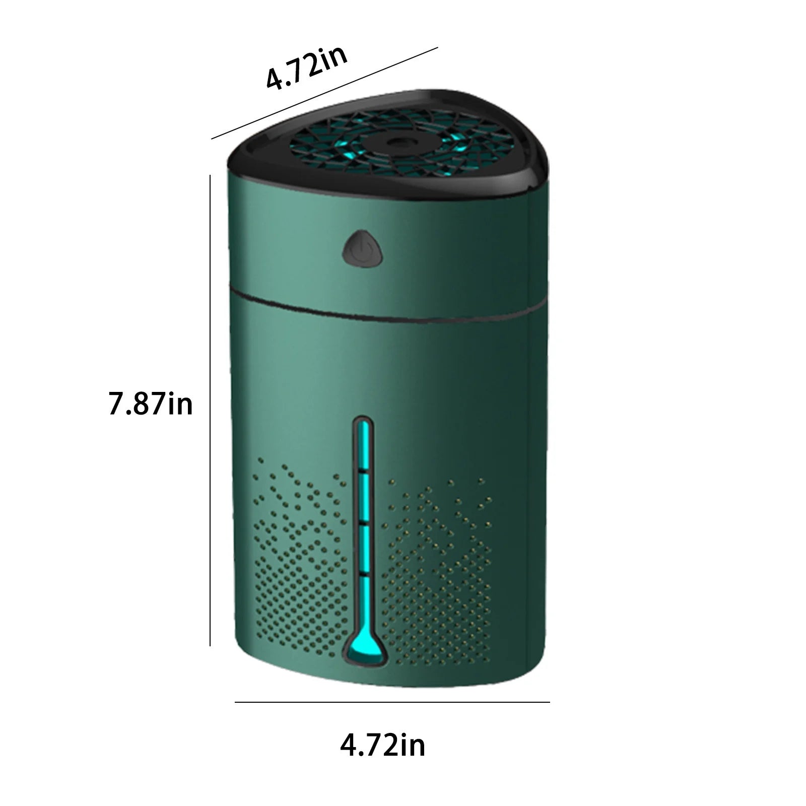 1L Cool Mist Humidifier for Bedroom Large Room Living Room Large Capacity Humidifier with Sterilize and Essential Oil Diffuser Aroma Oil Diffuser White Green