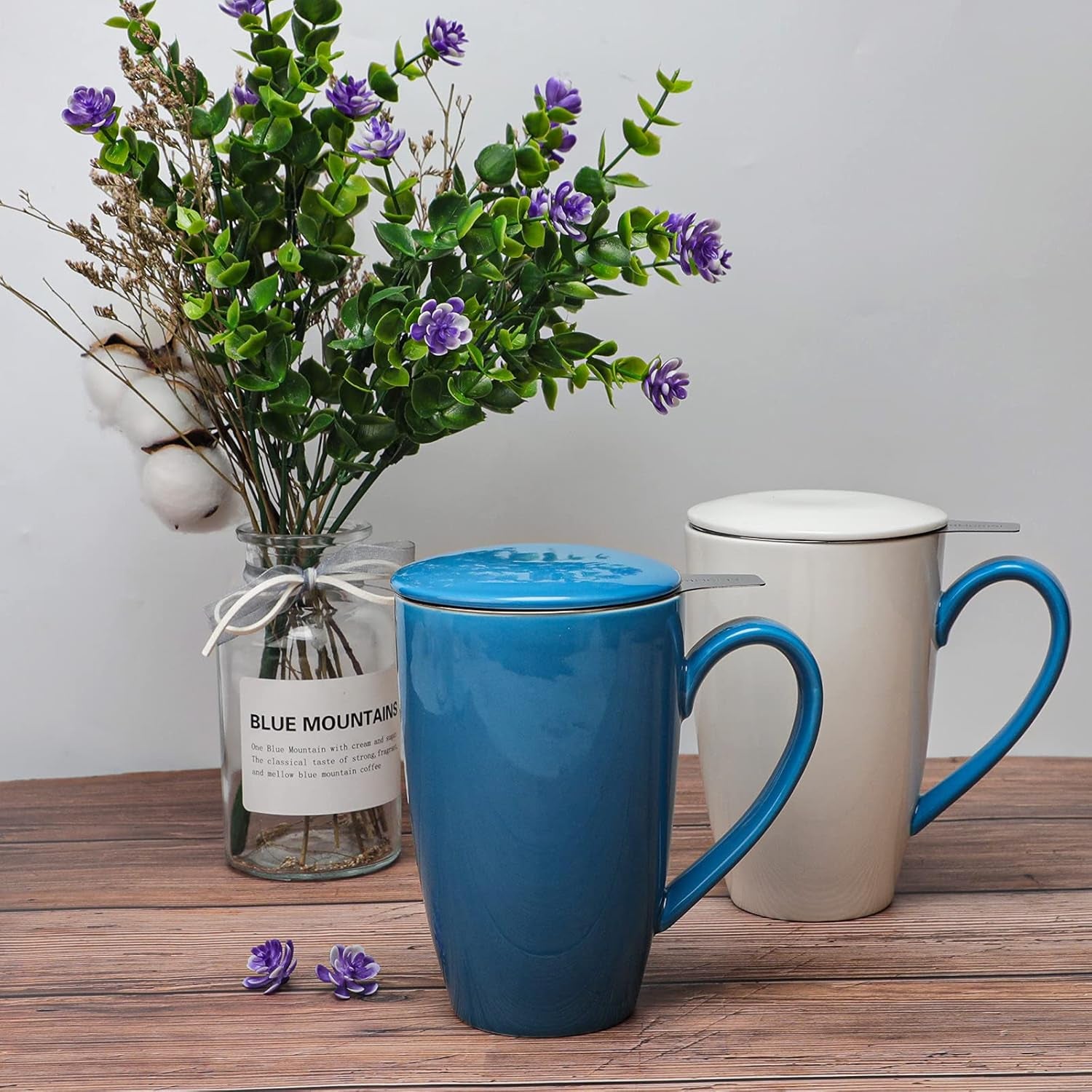 Hearth Mug (Blue and White)