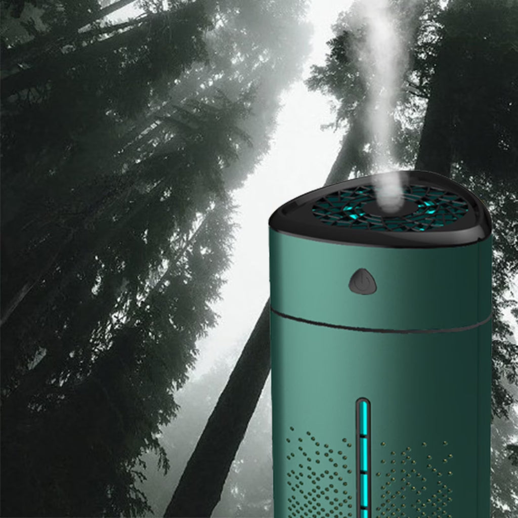 1L Cool Mist Humidifier for Bedroom Large Room Living Room Large Capacity Humidifier with Sterilize and Essential Oil Diffuser Aroma Oil Diffuser White Green