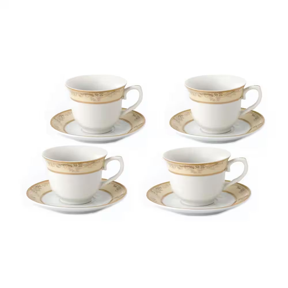 Porcelain Tea Set for Four