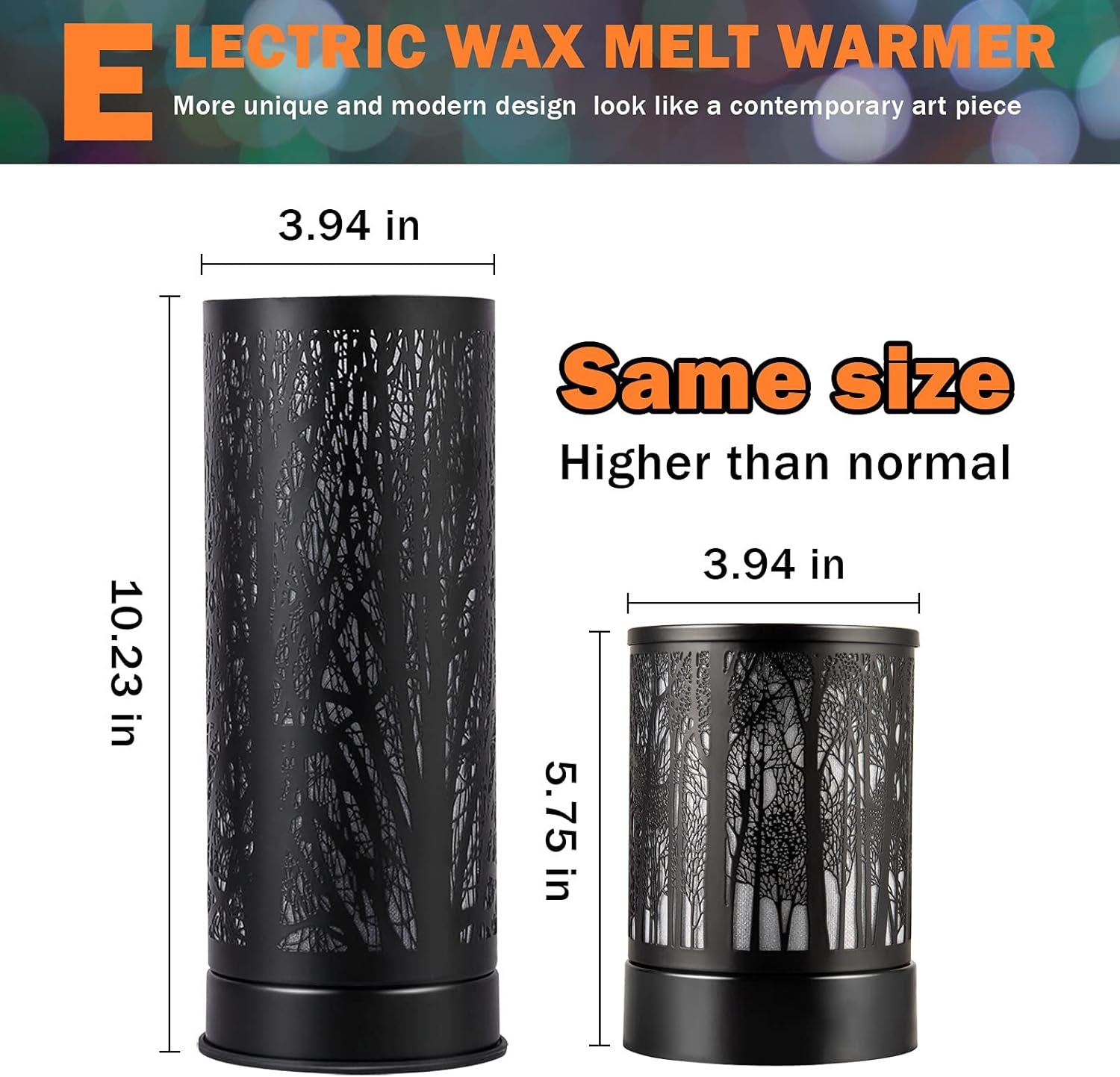 Wax-Melt Warmer for Scented Wax-Melter Candle-Burner - Electric Scentsy Scent Tart Warmer Oil Heater for Home Decor