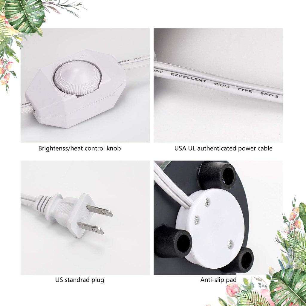 3 in 1 Electric Oil Warmer Scented Warmer Candle Wax Melt Warmer Fragrance Oil Burner(Lw-Purple2)