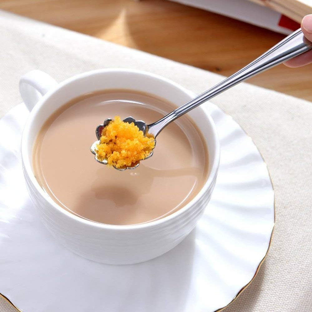 Petal Silver Tea Spoons