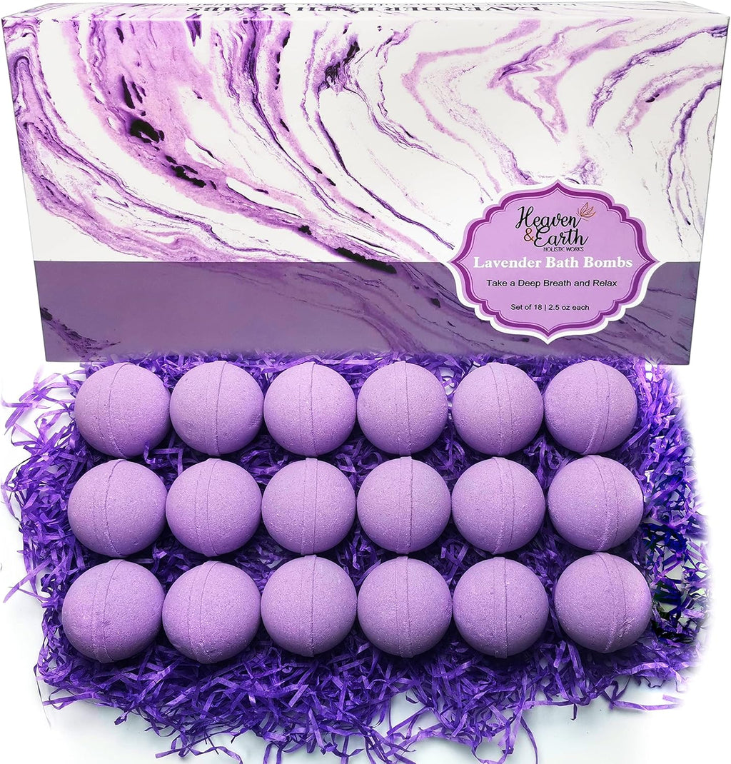 Lavender Calm Bath Bomb Set