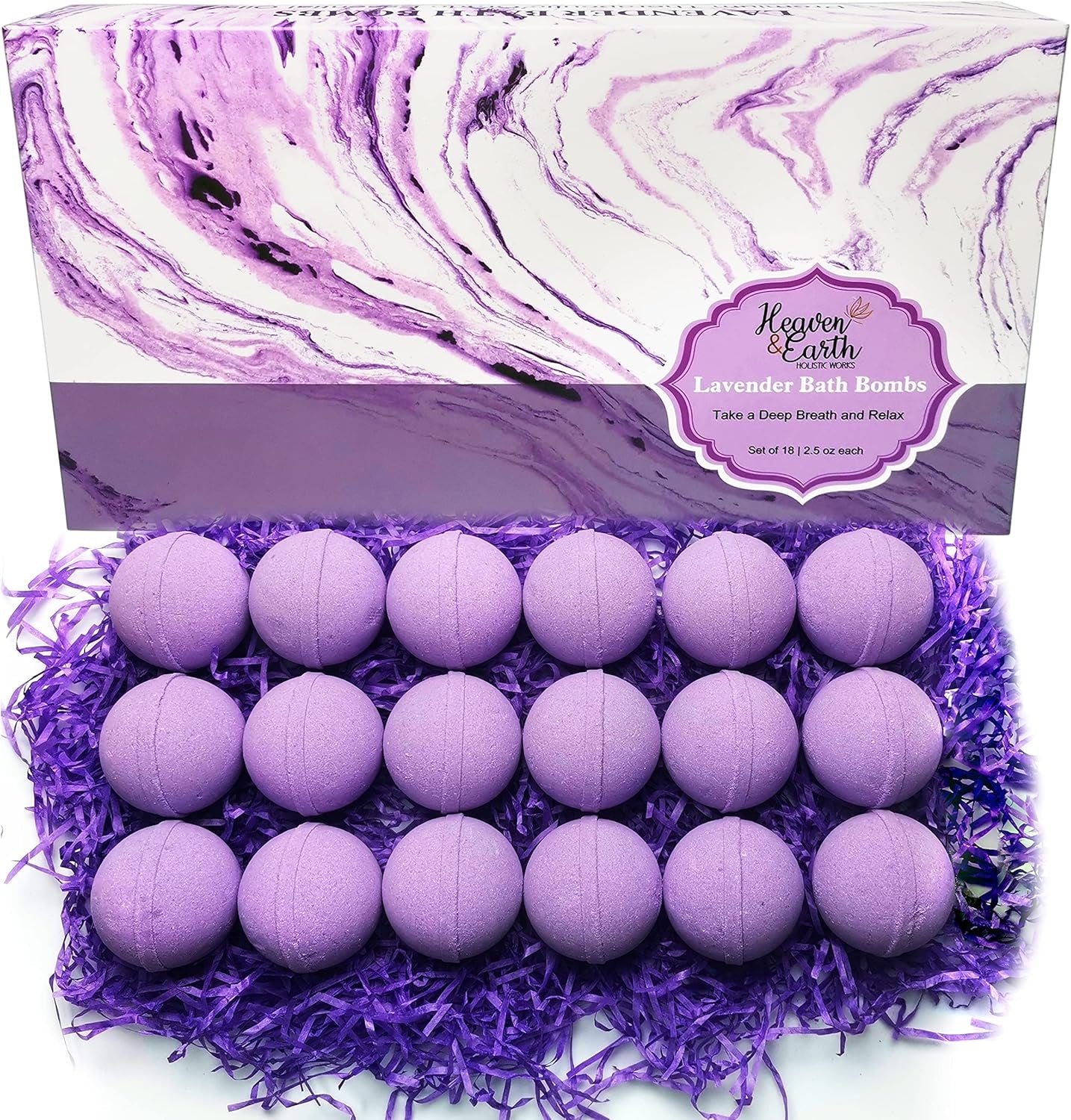Lavender Calm Bath Bomb Set