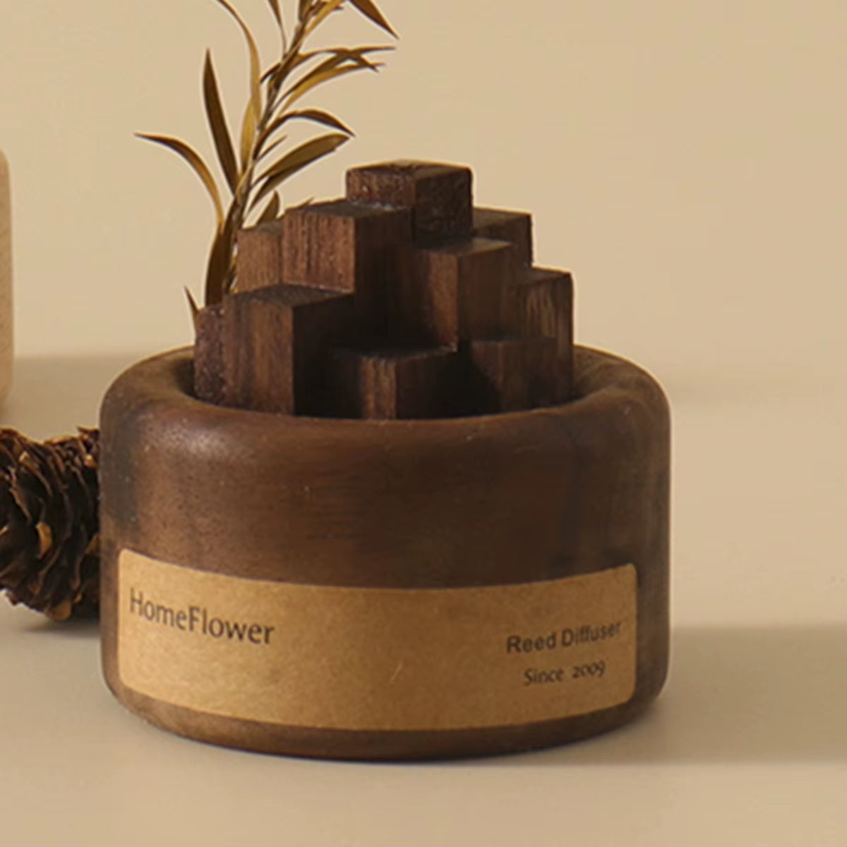 Wooden Essence Diffuser or Silent Scent Block