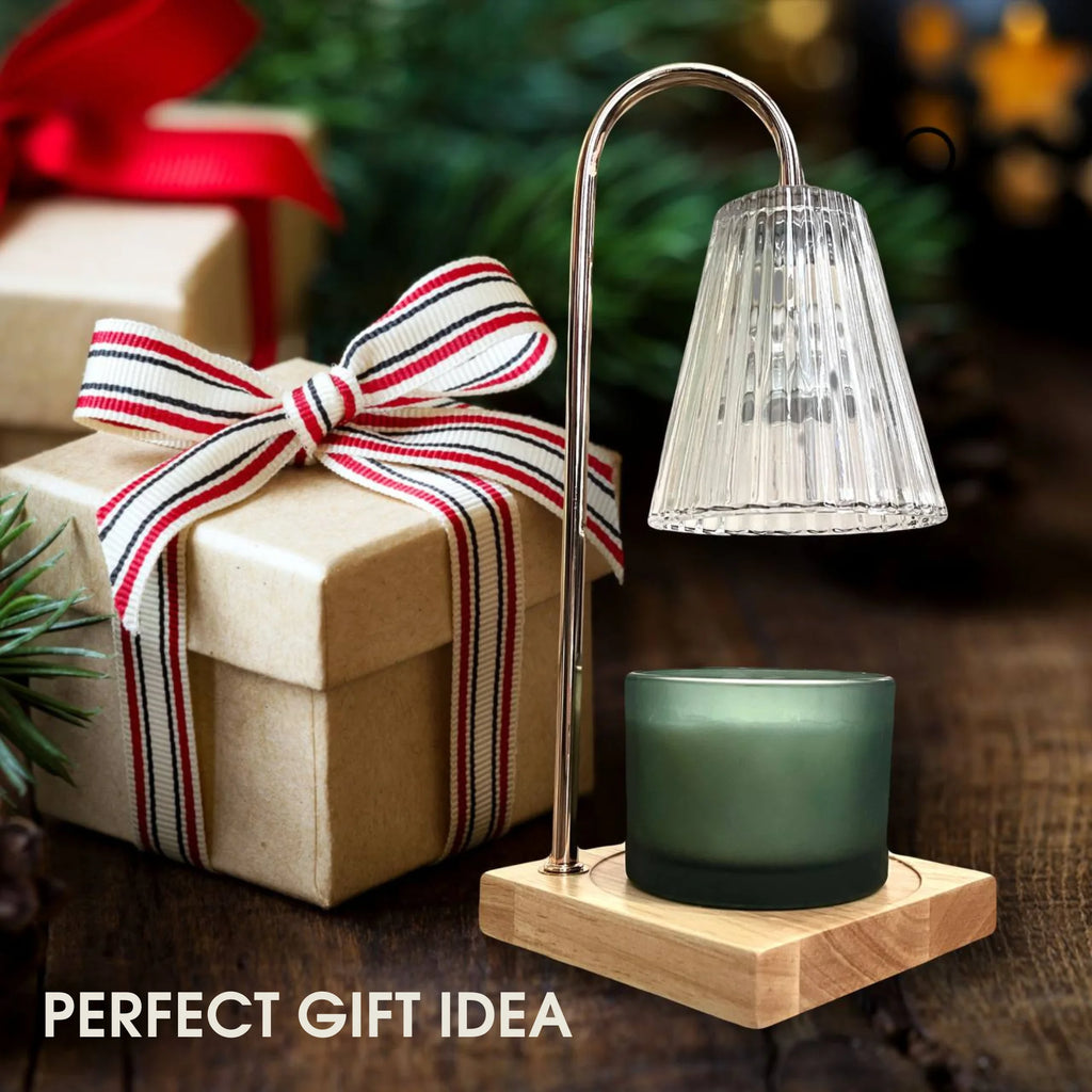 Electric Candle Warmer Lamp Adjustable Wax Melter Light for Jar Candles with Timer and Dimmer Wax Warmer Lamp for Home Decor