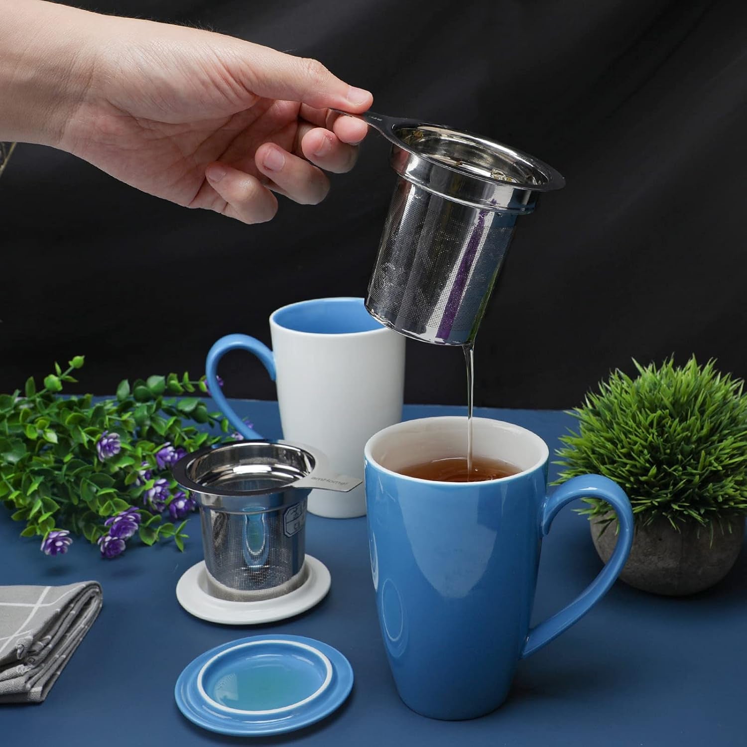 Hearth Mug (Blue and White)