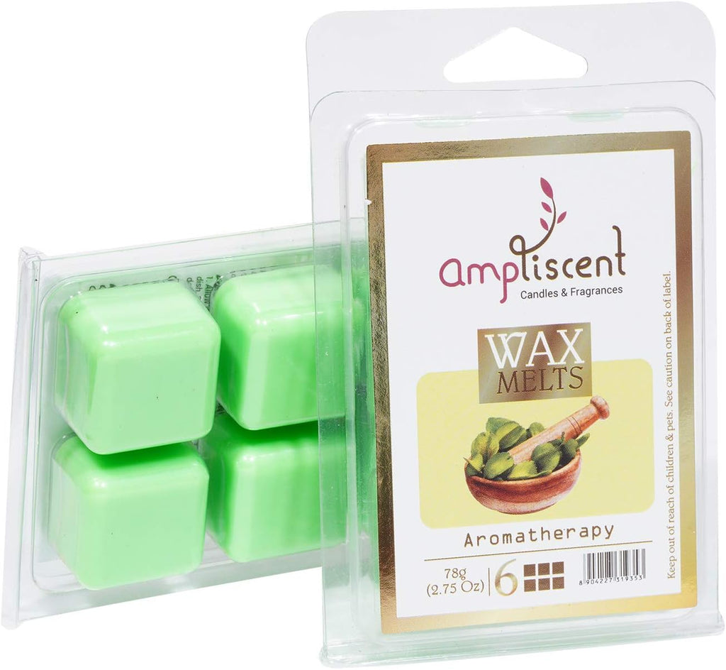 Scented Wax Melts -Wax Cubes Warmer|Candle Wax Air Fresheners|Scented Natural Soy Wax Melt Cubes Aromatherapy, Exotic Jasmine, Lemongrass and English Lavender - Set of 4 (2.5 Oz) Assorted