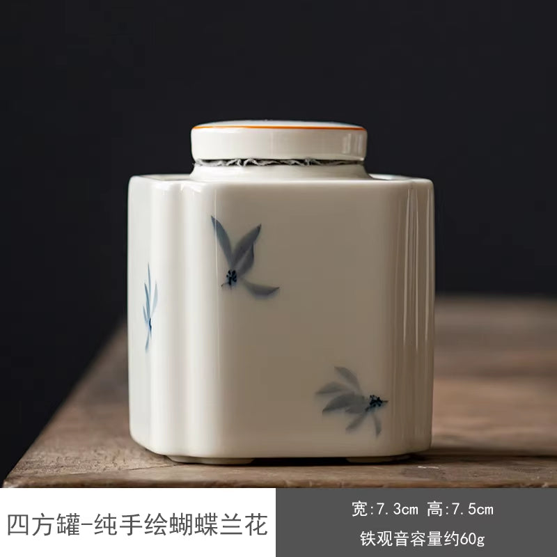 Still Orchid Tea Jar