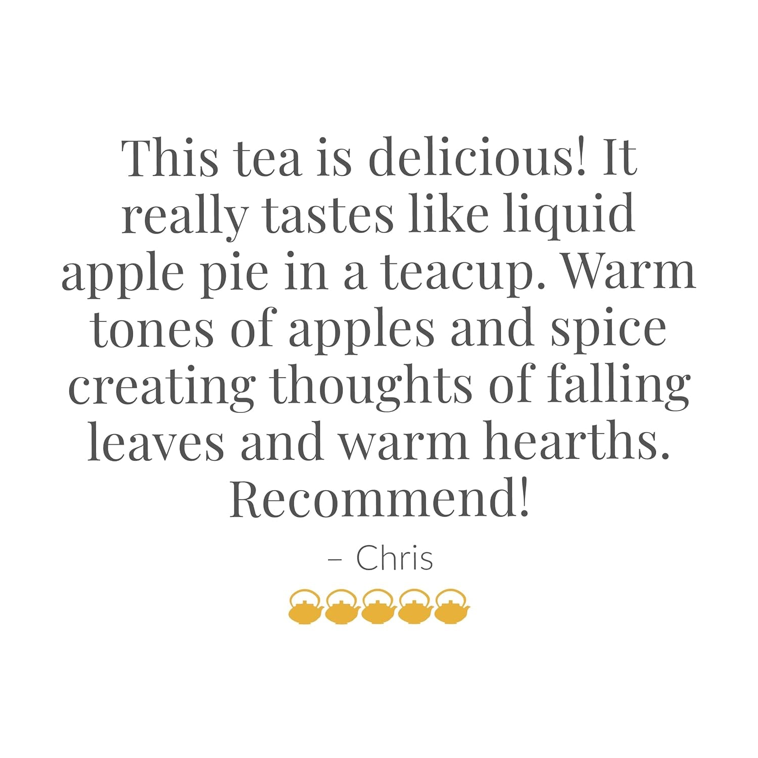 Apple Pie Chai 